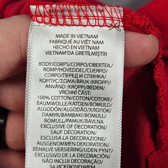 Polo Ralph Lauren Polo Shirt Mens XLT Red Long Sleeve Cotton Casual Pony Logo - Picture 7 of 9